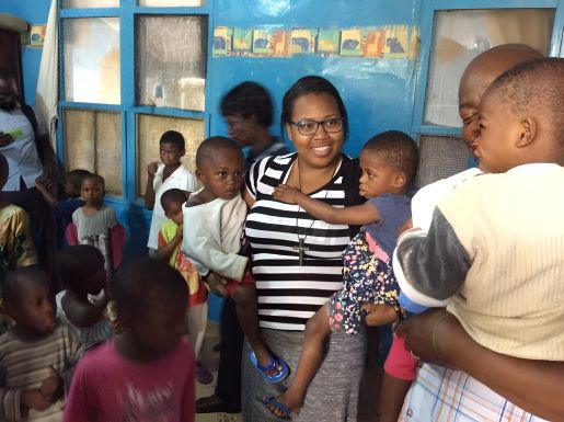Children in a safe and nurturing environment